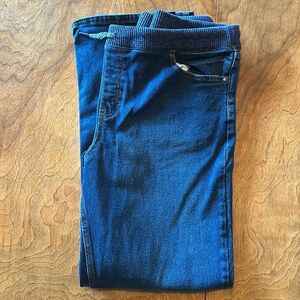 Boys Husky Stretch Pull On Denim Jeans